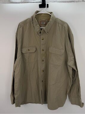 🪵 C.E. Schmidt Workwear Utility Shirt — Men’s 3XL 🤎